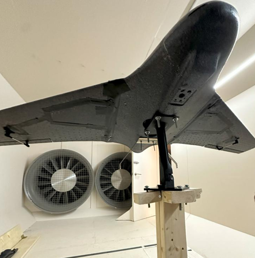 Wind Tunnel Testing of Elevon Actuation